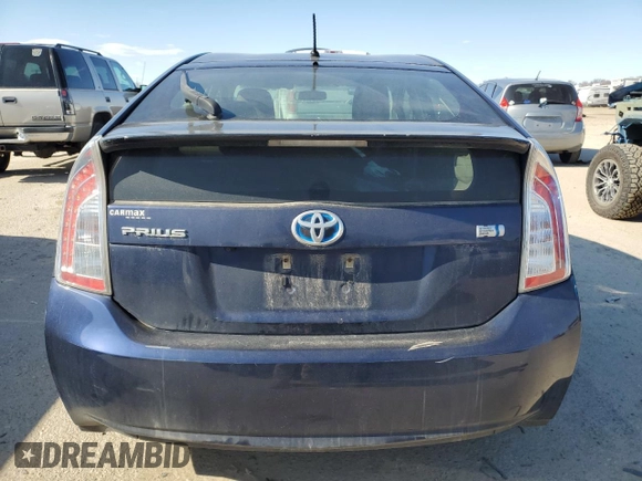 2015 Toyota Prius Four with VIN JTDKN3DU9F1985376, listed as a Copart auction lot 47643895 with 111,806 mi miles and Salvage Title. Bid and sale history available at carsss.com. Image 6.