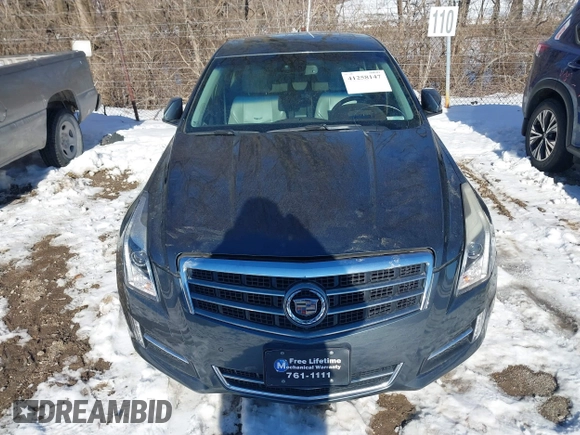 2013 Cadillac ATS Premium with VIN 1G6AL5SX5D0147541, listed as a IAAI auction lot 41258147 with 119,305 mi miles. Bid and sale history available at carsss.com. Image 12.