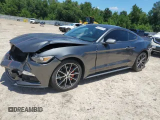 2016 Ford Mustang EcoBoost z VIN 1FA6P8TH6G5301929, wystawiony jako Copart lot #65941575 z przebiegiem 59 578 mil mil oraz Szkoda całkowita • Salvage title. Historia ofert i sprzedaży dostępna na DreamBid. Obrazek 1.