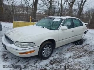 2002 Buick Park Avenue with VIN 1G4CW54K524153744, listed as a IAAI auction lot 41598301 with 129,554 mi miles. Bid and sale history available at carsss.com. Image 2.