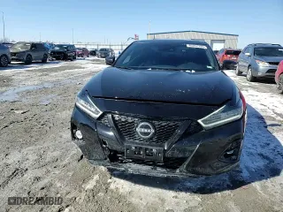 2023 Nissan Maxima SR with VIN 1N4AA6EV1PC505472, listed as a Copart auction lot 46052345 with 19,117 mi miles and Salvage Title. Bid and sale history available at carsss.com. Image 11.