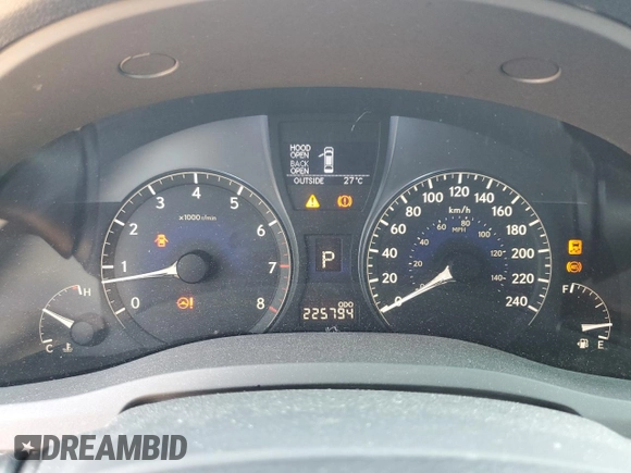 2010 Lexus RX 350 with VIN 2T2BK1BAXAC025909, listed as a Copart auction lot 62785625 with 225,794 mi miles and Clean title. Bid and sale history available at DreamBid. Image 9.