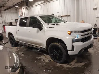 2021 Chevrolet Silverado 1500 RST with VIN 1GCUYEET9MZ438981, listed as a IAAI auction lot 41585169 with 55,785 mi miles. Bid and sale history available at carsss.com. Image 1.