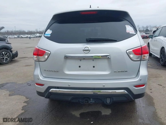 2013 Nissan Pathfinder SV with VIN 5N1AR2MN8DC607534, listed as a IAAI auction lot 41416792 with 112,154 mi miles. Bid and sale history available at carsss.com. Image 16.