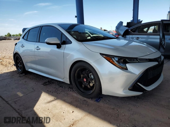 2021 Toyota Corolla Hatchback SE with VIN JTNB4MBE5M3145158, listed as a Copart auction lot 67862394 with 38,685 mi miles and Salvage Title. Bid and sale history available at carsss.com. Image 4.