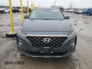 2020 Hyundai Santa Fe Limited with VIN 5NMS5CAA9LH217487, listed as a Copart auction lot 43369255 with 52,798 mi miles and Salvage Title. Bid and sale history available at carsss.com. Image 5.