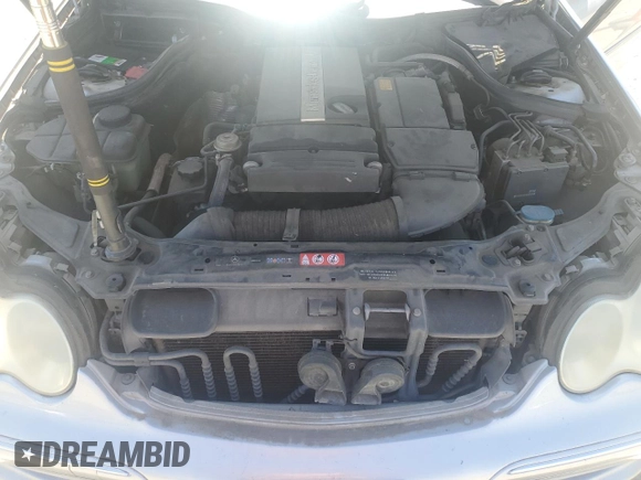 2005 Mercedes-Benz C 230 Kompressor with VIN WDBRF40JX5F617026, listed as a Copart auction lot 57532675 with 229,853 mi miles and Clean title. Bid and sale history available at DreamBid. Image 11.