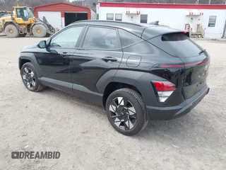 2025 Hyundai Kona SEL Convenience with VIN KM8HCCAB6SU189627, listed as a IAAI auction lot 41836762 with 994 mi miles and . Bid and sale history available at DreamBid. Image 3.