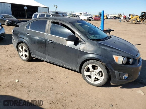 2013 Chevrolet Sonic LTZ with VIN 1G1JE5SH7D4226596, listed as a Copart auction lot 40272184 with 150,981 mi miles and Salvage title. Bid and sale history available at DreamBid. Image 4.