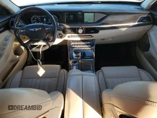 2017 Genesis G90 3.3T Premium with VIN KMHG34JA0HU032385, listed as a Copart auction lot 83540304 with 63,917 mi miles and Salvage Title. Bid and sale history available at carsss.com. Image 8.