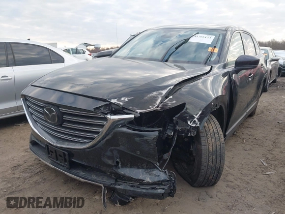 2022 Mazda CX-9 Touring with VIN JM3TCBCY4N0624741, listed as a IAAI auction lot 41766123 with 12,289 mi miles. Bid and sale history available at carsss.com. Image 17.