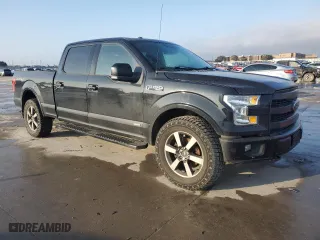 2015 Ford F-150 XLT w/HD Payload Pkg with VIN 1FTFW1EG3FFB43308, listed as a Copart auction lot 44330625 with 223,203 mi miles and Clean Title. Bid and sale history available at carsss.com. Image 4.