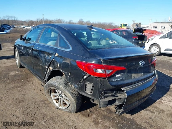 2016 Hyundai Sonata 2.4L SE with VIN 5NPE24AF6GH296455, listed as a IAAI auction lot 41407486 with 86,790 mi miles. Bid and sale history available at carsss.com. Image 6.