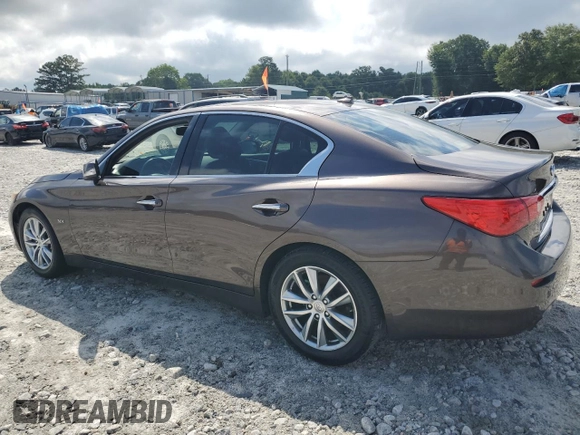 2017 Infiniti Q50 Sport with VIN JN1EV7AP1HM734603, listed as a Copart auction lot 63349095 with 153,113 mi miles and Clean title. Bid and sale history available at DreamBid. Image 2.