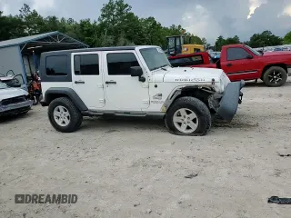 2008 Jeep Wrangler Unlimited Rubicon with VIN 1J8GA69198L547152, listed as a Copart auction lot 61539585 with 158,949 mi miles and Salvage title. Bid and sale history available at DreamBid. Image 14.