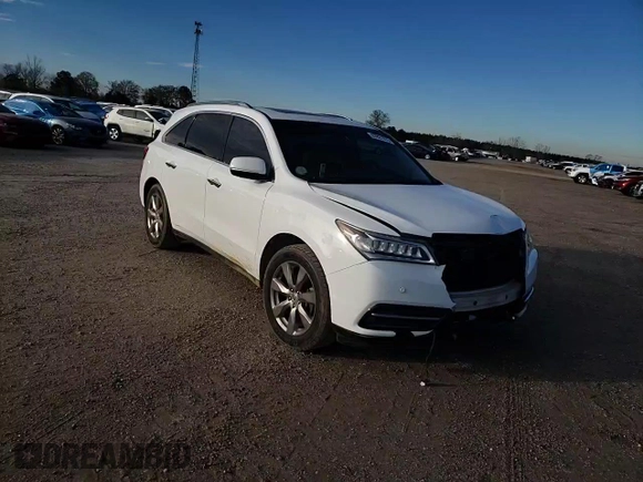2014 Acura MDX Advance with VIN 5FRYD3H86EB012941, listed as a Copart auction lot 87821975 with 168,520 mi miles and Salvage title. Bid and sale history available at DreamBid. Image 12.