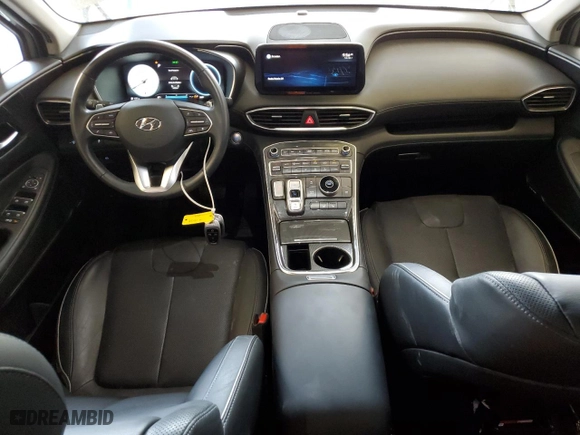 2022 Hyundai Santa Fe SEL with VIN 5NMS34AJXNH441303, listed as a Copart auction lot 50790785 with 24,084 mi miles and Salvage Title. Bid and sale history available at carsss.com. Image 8.