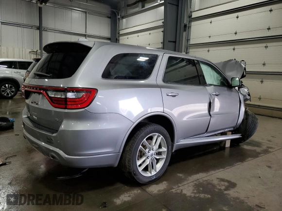 2021 Dodge Durango R/T with VIN 1C4SDJCT8MC573709, listed as a Copart auction lot 50537975 with Not provided miles and Non repairable. Bid and sale history available at DreamBid. Image 3.