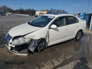 2006 Volkswagen Jetta z VIN 3VWSG81K76M742630, wystawiony jako Copart lot #54420955 z przebiegiem Nie podano mil oraz Szkoda całkowita • Salvage title. Historia ofert i sprzedaży dostępna na DreamBid. Obrazek 1.