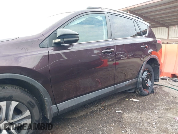 2017 Toyota RAV4 LE with VIN 2T3BFREV9HW600006, listed as a IAAI auction lot 40718177 with 122,119 mi miles. Bid and sale history available at carsss.com. Image 6.