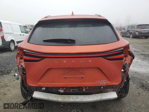 2023 Lexus NX with VIN 2T2KGCEZ8PC030839, listed as a Copart auction lot 82138494 with 17,663 mi miles and Salvage Title. Bid and sale history available at carsss.com. Image 6.