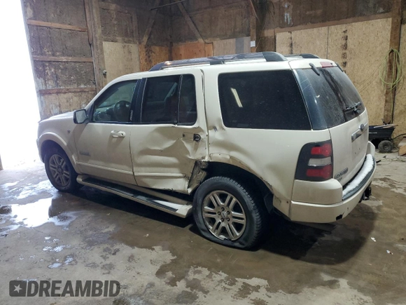2007 Ford Explorer Limited with VIN 1FMEU75847UA89412, listed as a Copart auction lot 44726345 with Not provided miles and Clean title. Bid and sale history available at DreamBid. Image 2.