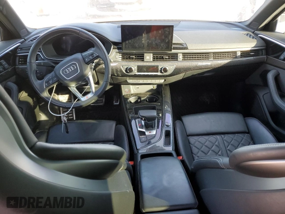 2021 Audi S4 Premium Plus with VIN WAUB4AF46MA012762, listed as a Copart auction lot 42128455 with 43,937 mi miles and Salvage Title. Bid and sale history available at carsss.com. Image 8.