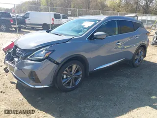 2023 Nissan Murano Platinum with VIN 5N1AZ2DJ9PC105164, listed as a IAAI auction lot 41886985 with 20,764 mi miles. Bid and sale history available at carsss.com. Image 18.
