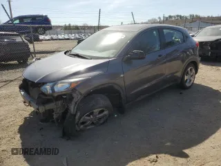 2017 Honda HR-V LX with VIN 3CZRU6H34HM708364, listed as a Copart auction lot 49602205 with 42,117 mi miles and Salvage Title. Bid and sale history available at carsss.com. Image 1.
