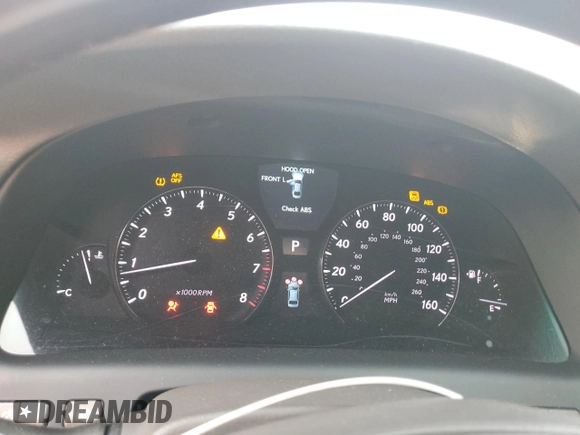 2007 Lexus LS 460 with VIN JTHBL46F475030195, listed as a Copart auction lot 65994595 with Not provided miles and Clean title. Bid and sale history available at DreamBid. Image 9.