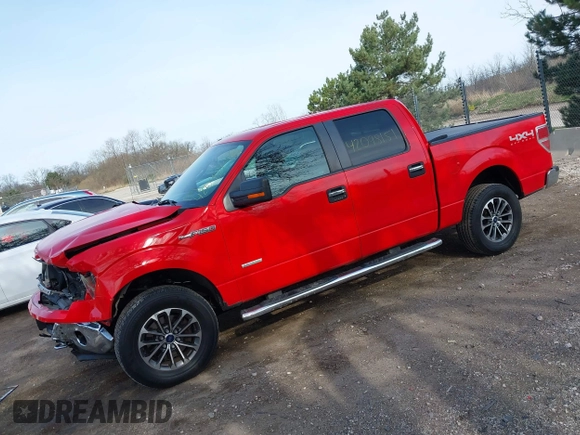 2013 Ford F-150 XL with VIN 1FTFW1ET2DFA02658, listed as a IAAI auction lot 42098151 with 146,953 mi miles and . Bid and sale history available at carsss.com. Image 2.