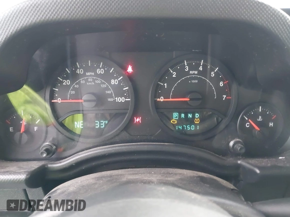2008 Jeep Wrangler X with VIN 1J4FA24168L639817, listed as a IAAI auction lot 41142546 with 147,501 mi miles and . Bid and sale history available at DreamBid. Image 16.