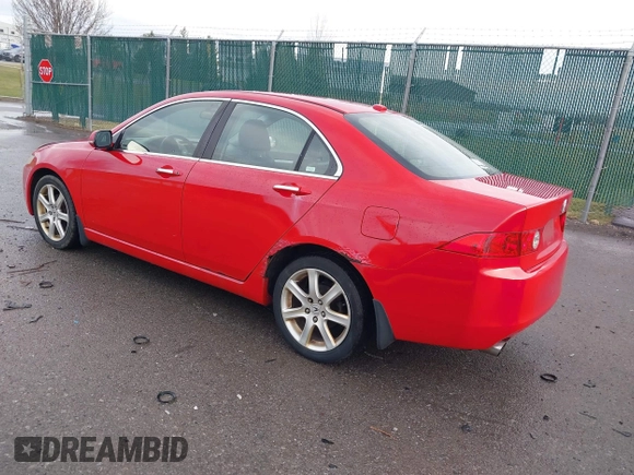 2005 Acura TSX with VIN JH4CL96895C027644, listed as a IAAI auction lot 41956239 with 242,212 mi miles. Bid and sale history available at carsss.com. Image 3.