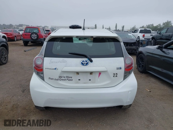 2014 Toyota Prius One z VIN JTDKDTB33E1559405, wystawiony jako IAAI lot #42499928 z przebiegiem 182 388 mil mil oraz . Historia ofert i sprzedaży dostępna na DreamBid. Obrazek 16.