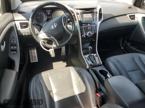 2014 Hyundai Elantra GT with VIN KMHD35LH6EU224649, listed as a Copart auction lot 53884225 with 126,050 mi miles and Salvage Title. Bid and sale history available at carsss.com. Image 8.