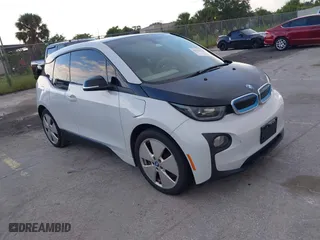 2015 BMW i3 with VIN WBY1Z4C59FV503755, listed as a IAAI auction lot 41654699 with 1 mi miles. Bid and sale history available at carsss.com. Image 1.