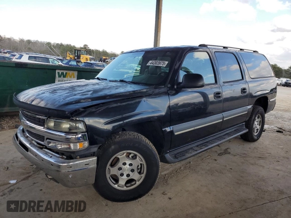 2004 Chevrolet Suburban LT with VIN 1GNEC16Z34J180543, listed as a Copart auction lot 44303975 with 270,011 mi miles and Salvage Title. Bid and sale history available at carsss.com. Image 1.