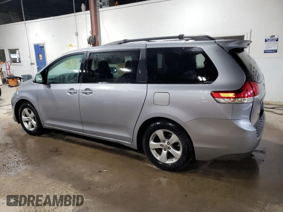 2012 Toyota Sienna LE AAS with VIN 5TDKK3DC6CS189506, listed as a Copart auction lot 53394125 with 221,955 mi miles and Non Repairable. Bid and sale history available at carsss.com. Image 2.
