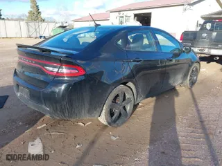 2015 Dodge Dart SXT with VIN 1C3CDFBB4FD238376, listed as a IAAI auction lot 41684589 with 123,440 mi miles. Bid and sale history available at carsss.com. Image 4.