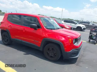 2017 Jeep Renegade Sport with VIN ZACCJAAB5HPG17299, listed as a IAAI auction lot 42321689 with 115,769 mi miles and . Bid and sale history available at DreamBid. Image 1.