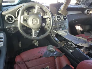 2018 Mercedes-Benz C 43 AMG z VIN 55SWF6EB6JU251015, wystawiony jako Copart lot #49628645 z przebiegiem Nie podano mil oraz Szkoda całkowita • Salvage title. Historia ofert i sprzedaży dostępna na DreamBid. Obrazek 8.