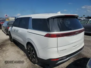 2024 Kia Carnival EX with VIN KNDNC5H36R6368699, listed as a Copart auction lot 76900244 with 6,330 mi miles and Non Repairable. Bid and sale history available at carsss.com. Image 2.