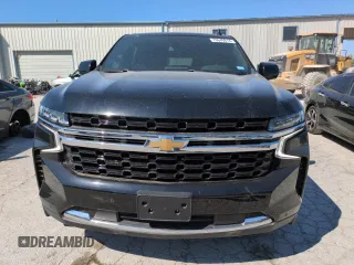 2023 Chevrolet Suburban LS with VIN 1GNSCBKD1PR132161, listed as a Copart auction lot 70649614 with 24,850 mi miles and Salvage Title. Bid and sale history available at DreamBid. Image 5.