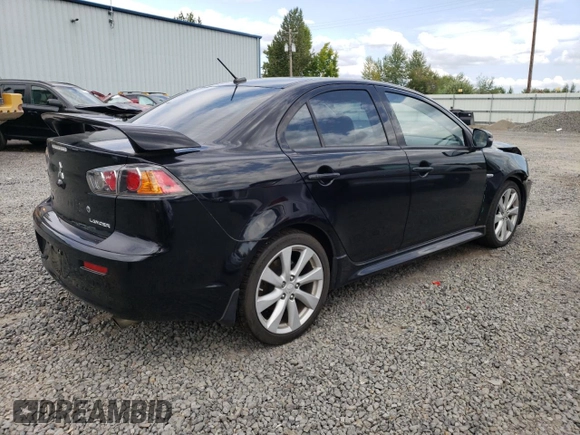2015 Mitsubishi Lancer GT with VIN JA32U8FW6FU017585, listed as a Copart auction lot 68391044 with 110,521 mi miles and Salvage Title. Bid and sale history available at carsss.com. Image 3.