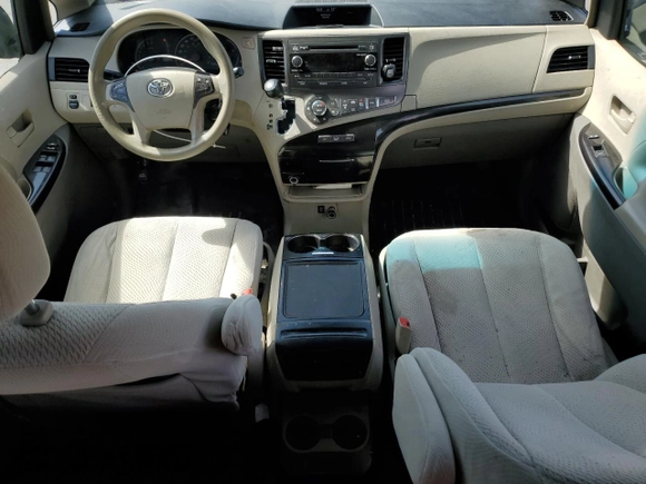 2014 Toyota Sienna LE with VIN 5TDJK3DC3ES072481, listed as a Copart auction lot 55293705 with 224,335 mi miles and Clean Title. Bid and sale history available at DreamBid. Image 8.