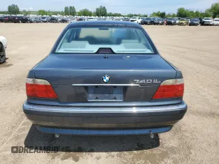 2001 BMW 7 Series 740iL with VIN WBAGH83411DP19107, listed as a Copart auction lot 61024385 with Not provided miles and Clean title. Bid and sale history available at DreamBid. Image 6.