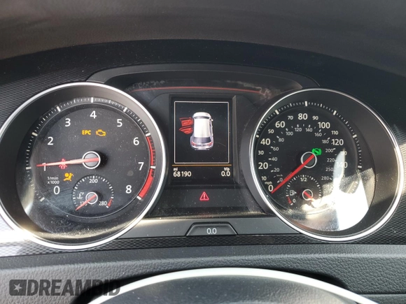 2015 Volkswagen Golf GTI Autobahn with VIN 3VW4T7AU7FM070486, listed as a Copart auction lot 65220634 with 68,190 mi miles and Salvage Title. Bid and sale history available at carsss.com. Image 9.