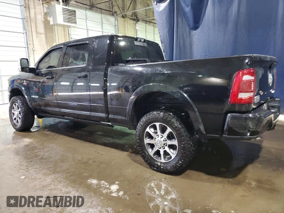 2023 Ram 2500 Longhorn with VIN 3C6UR5PL8PG591647, listed as a Copart auction lot 88803805 with 46,767 mi miles and Salvage title. Bid and sale history available at DreamBid. Image 2.