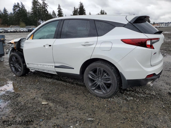 2020 Acura RDX w/A-Spec Pkg with VIN 5J8TC2H66LL033825, listed as a Copart auction lot 50232085 with 36,482 mi miles and Salvage Title. Bid and sale history available at carsss.com. Image 2.