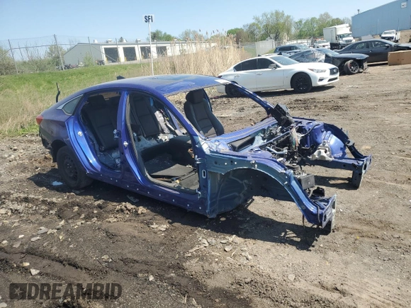 2021 Honda Accord Sport with VIN 1HGCV2F32MA017346, listed as a Copart auction lot 54362695 with Not provided miles and Salvage title. Bid and sale history available at DreamBid. Image 4.